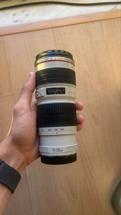 Canon EF 70-200mm f/4 L USM – Estado Excelente + Parasól ET-74