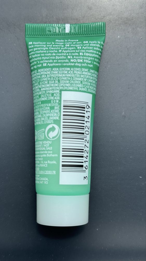 Biotherm Aquasource Gel 20 ml