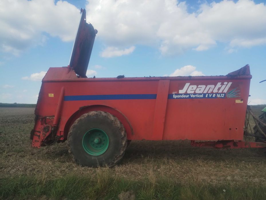 Rozrzutnika obornika Jeantil 16 12 leboulch 12 14 ton