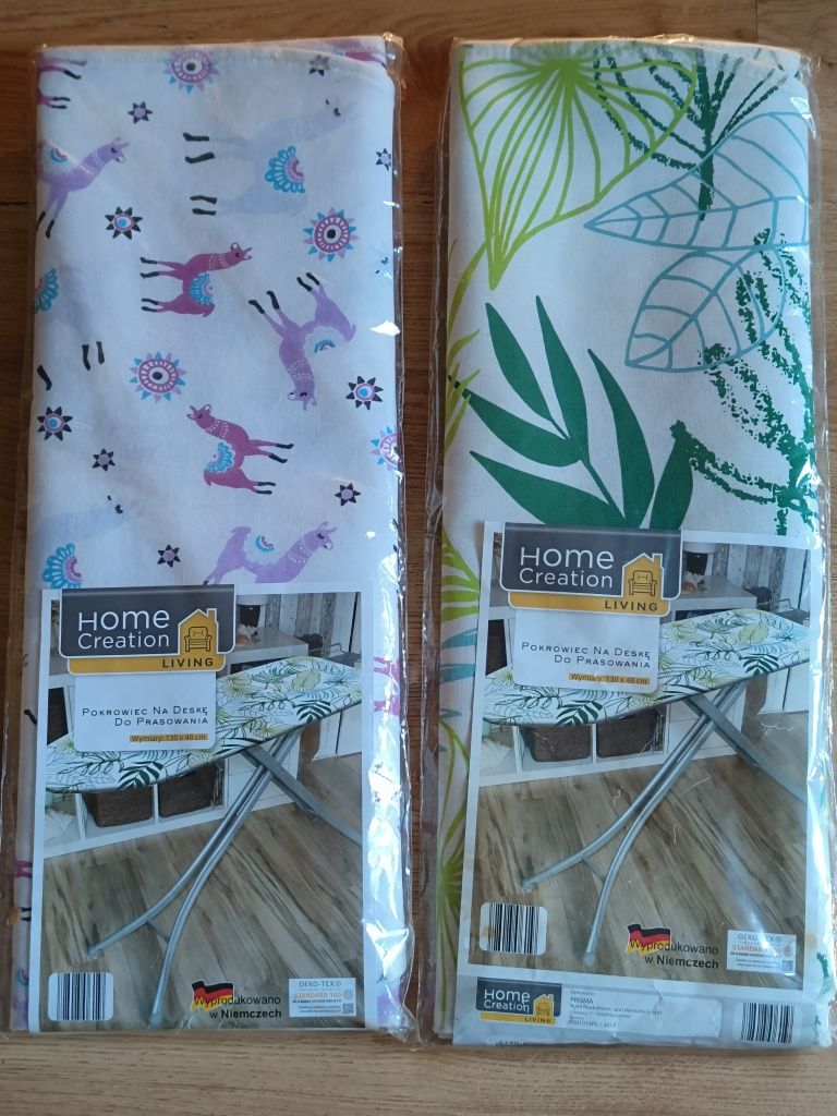 Nowy Pokrowiec Na Deskę Do Prasowania 130cm x 48cm Bawełna 100%