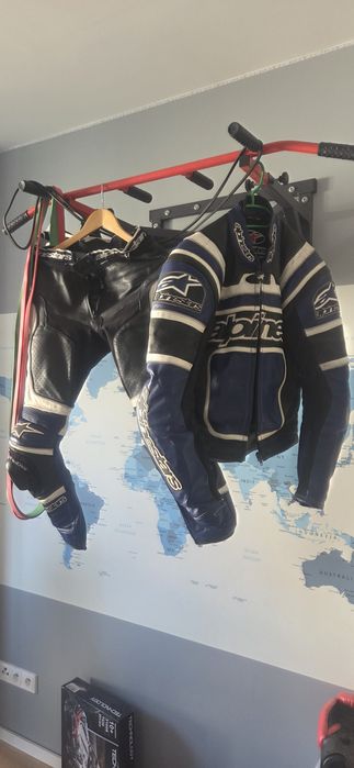 kombinezonj motocyklowy alpinestars zestaw rozmiar 46 strój motocyklow