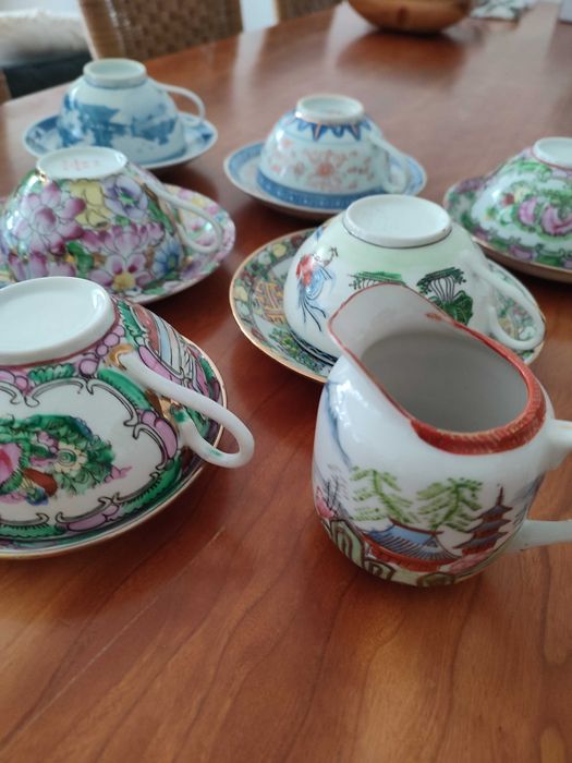 Chávenas Chá porcelana chinesa