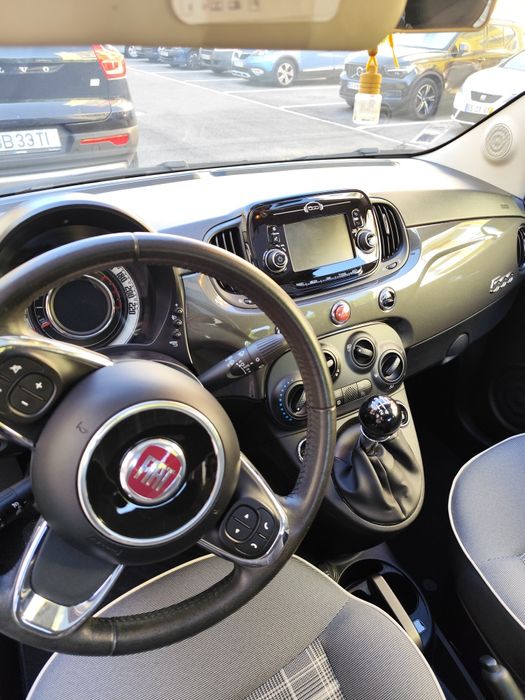 Fiat 500 1.2 2018 cinza