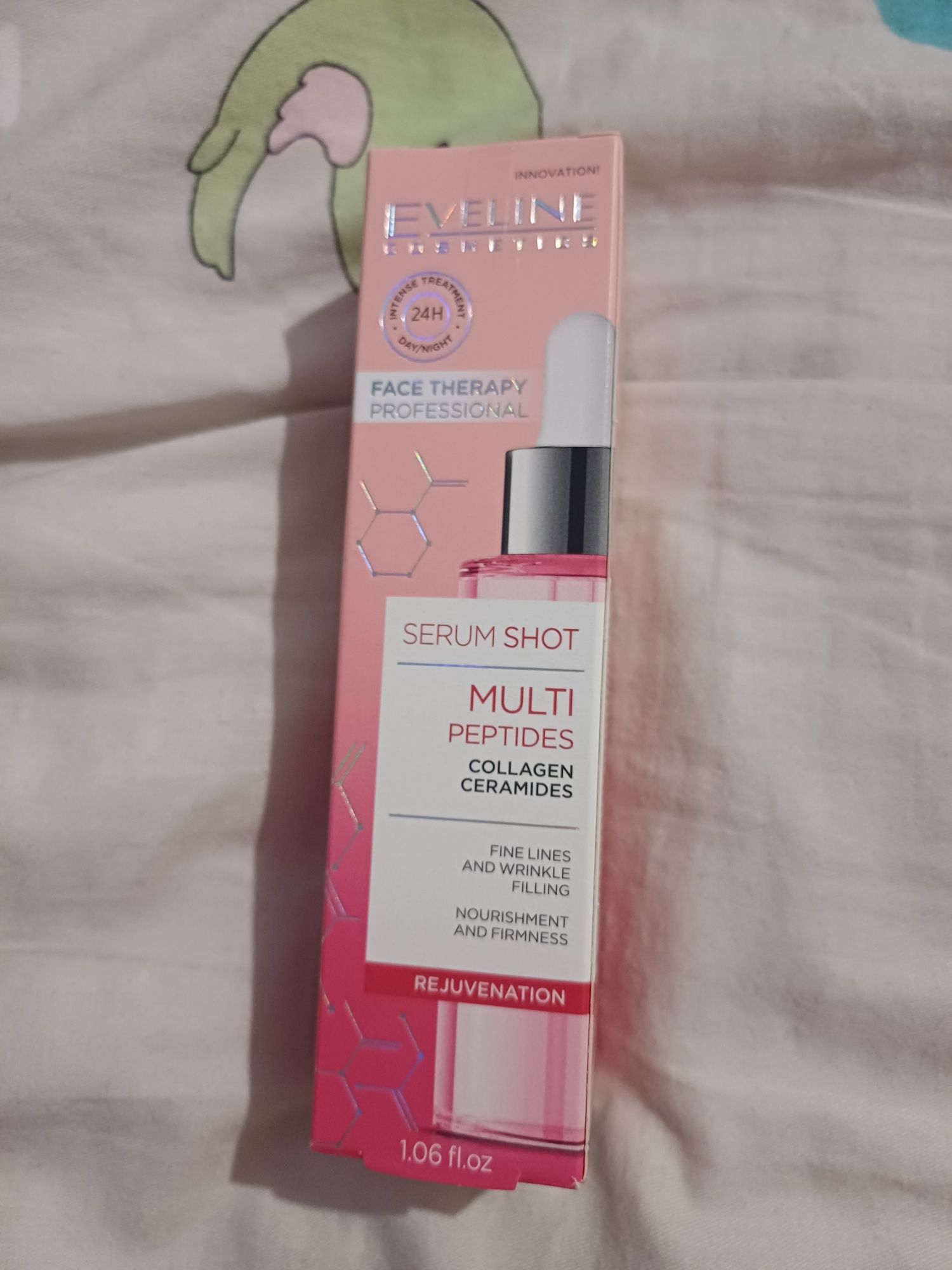 Eveline Cosmetics Serum Shot Kuracja multipeptydy na twarz, szyję