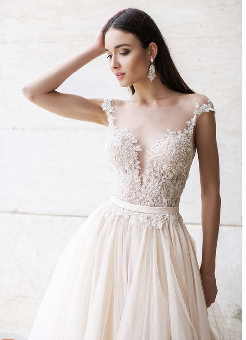 Свадебное платье оксана муха nymeria 48-52 размер