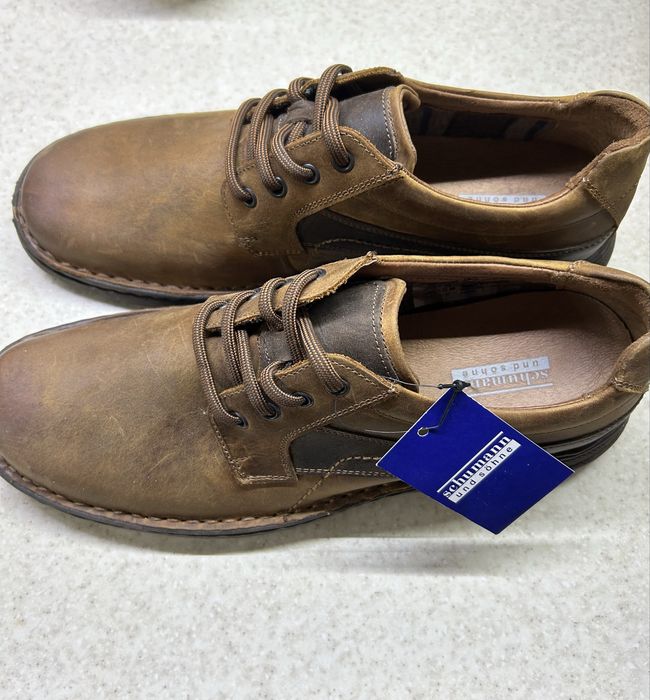 Туфли кожаные 45 schumann und sohne