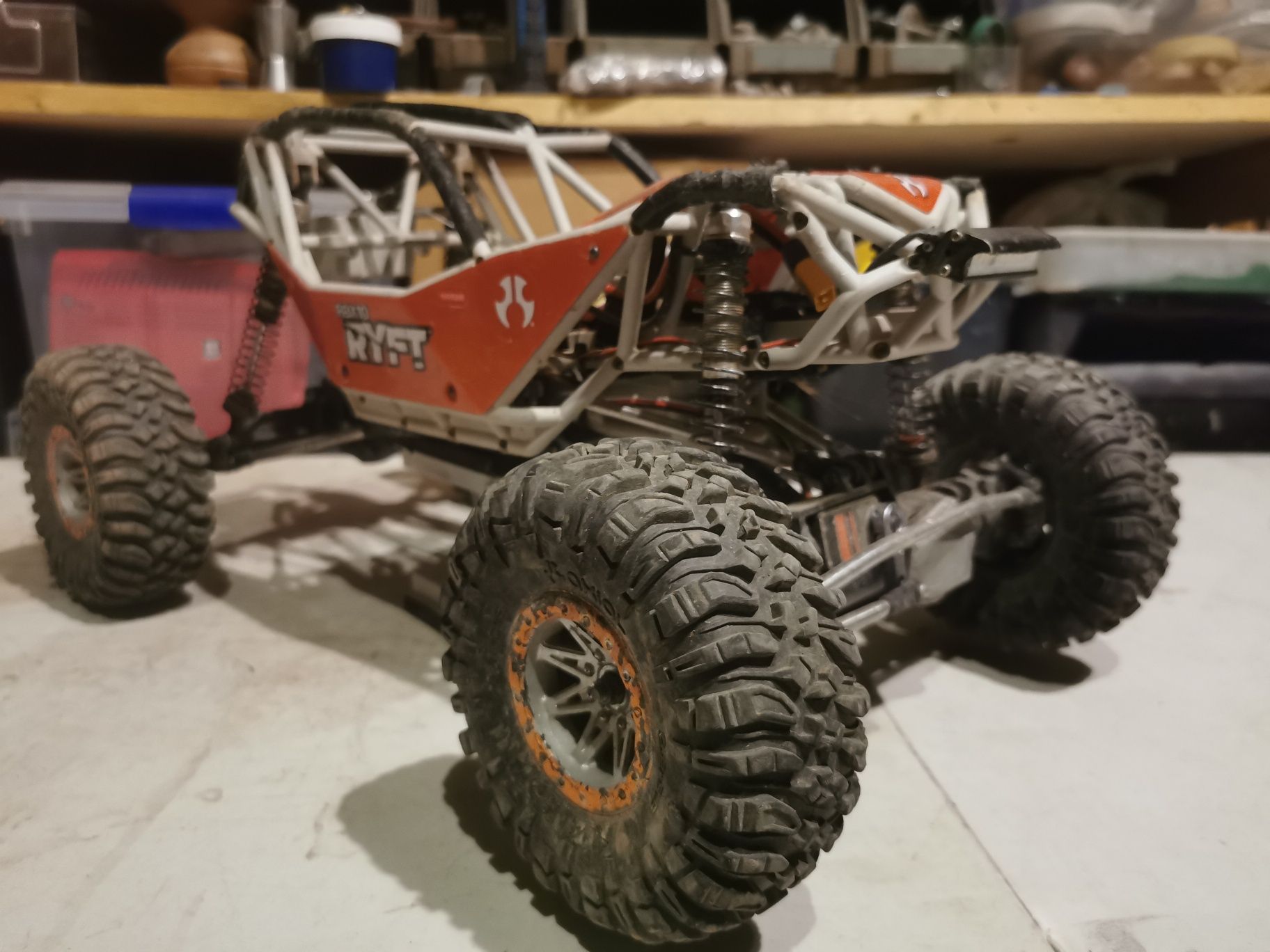 Axial ryft rbx 10 dedicado rc crawler