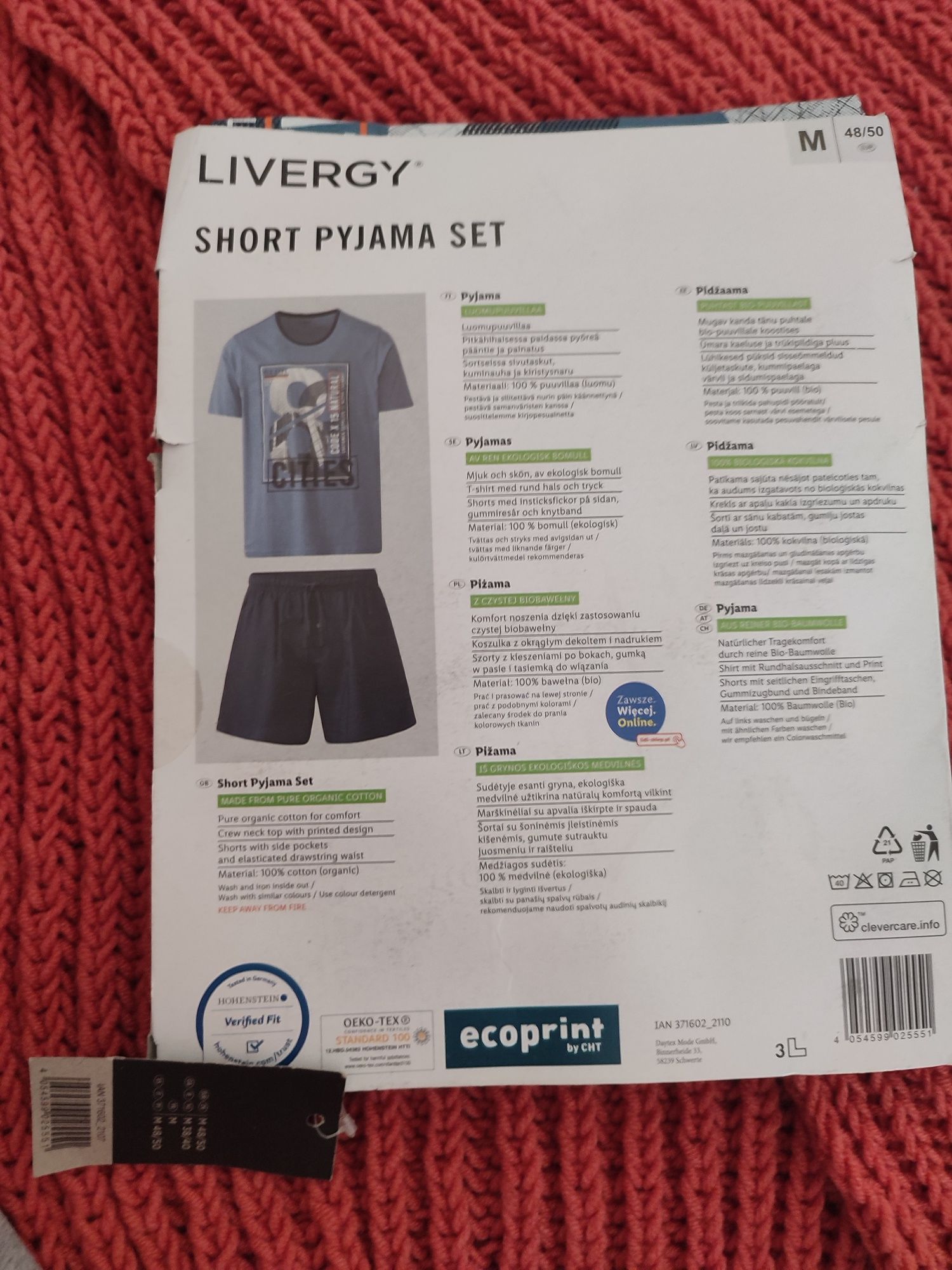 Piżama M Livergy