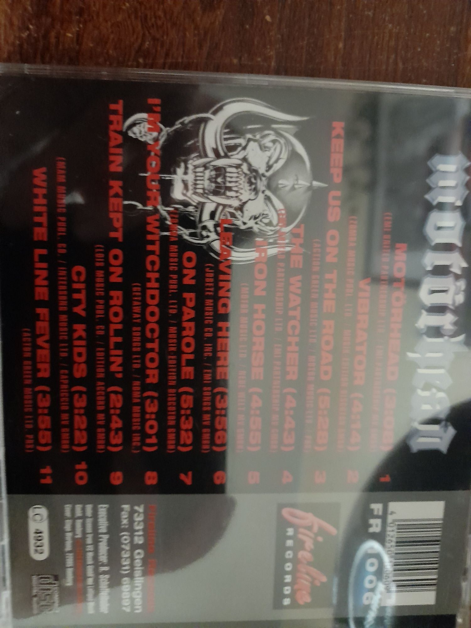 Motorhead keep us on the road cd metal