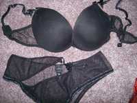 La Perla black label stanik 85 D , majtki M