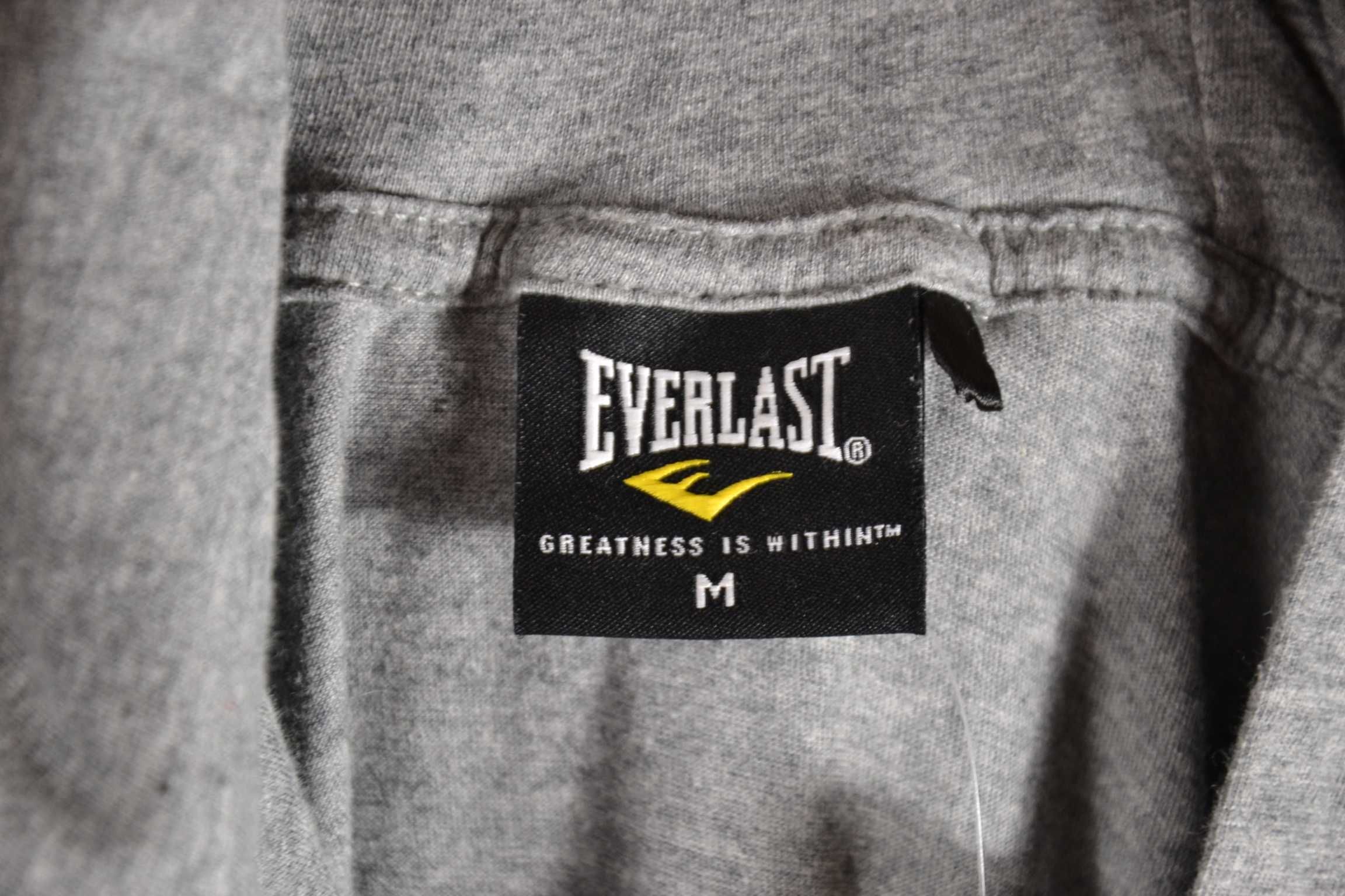 EVERLAST Koszulka Męska z Kapturem M Oryginalna Super Stan Bawełna