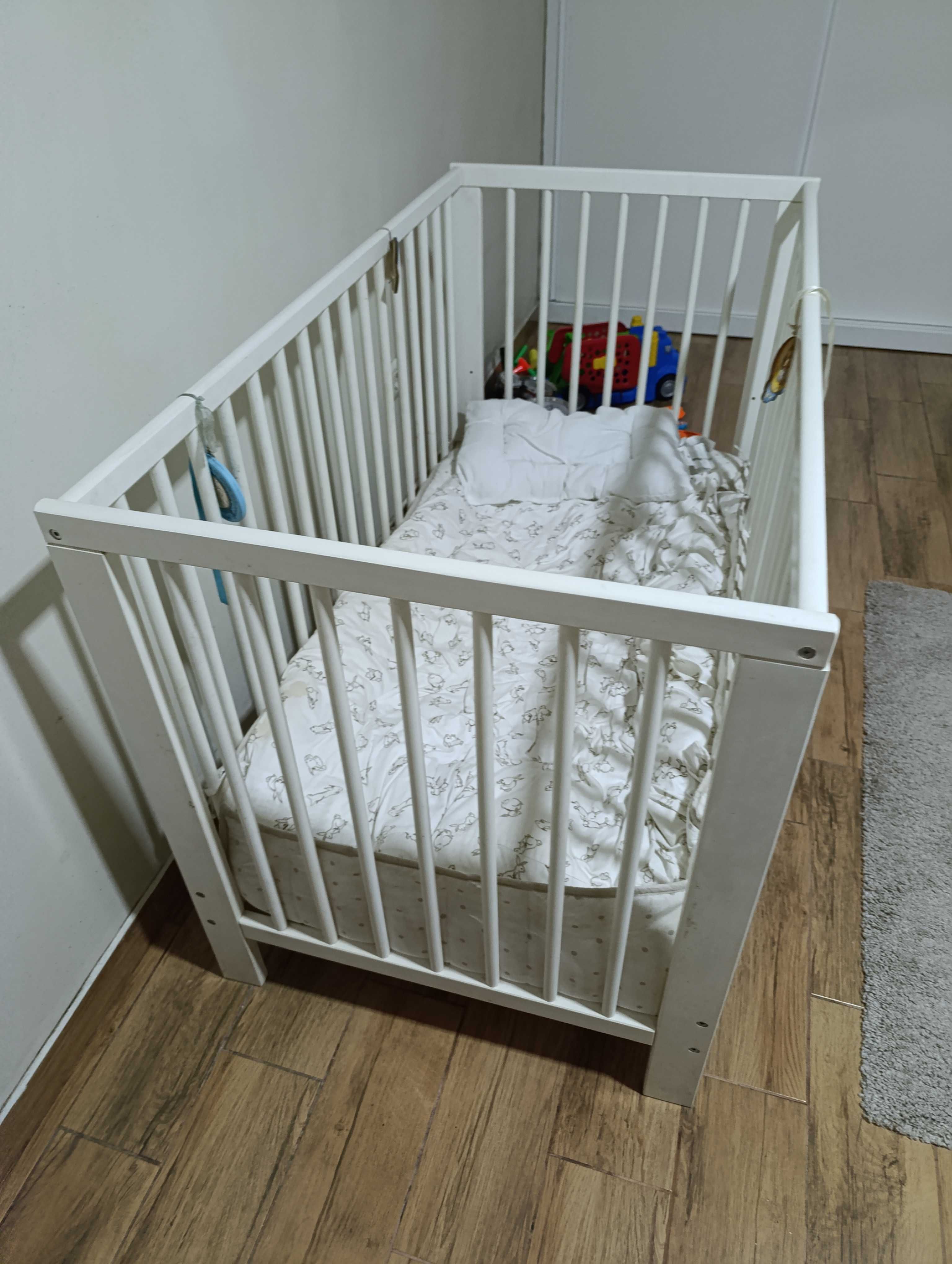 Cama bebe como nova branco