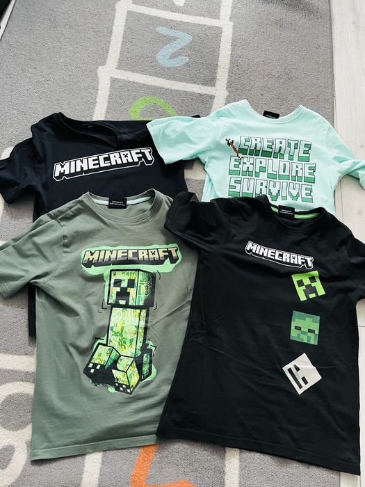 Koszulki dla chlopca MINECRAFT r.146