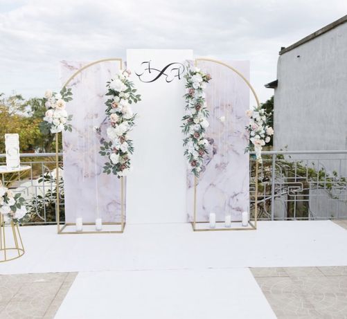 Свадебная фотозона/ фотозона на свадьбу/ арка для свадьбы