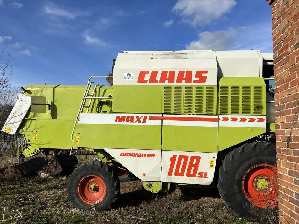 Claas dominator 108 sl maxi heder 5.1 m ładny