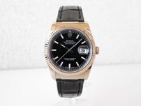 Rolex Datejust 36 mm Black Dial 18K White Gold