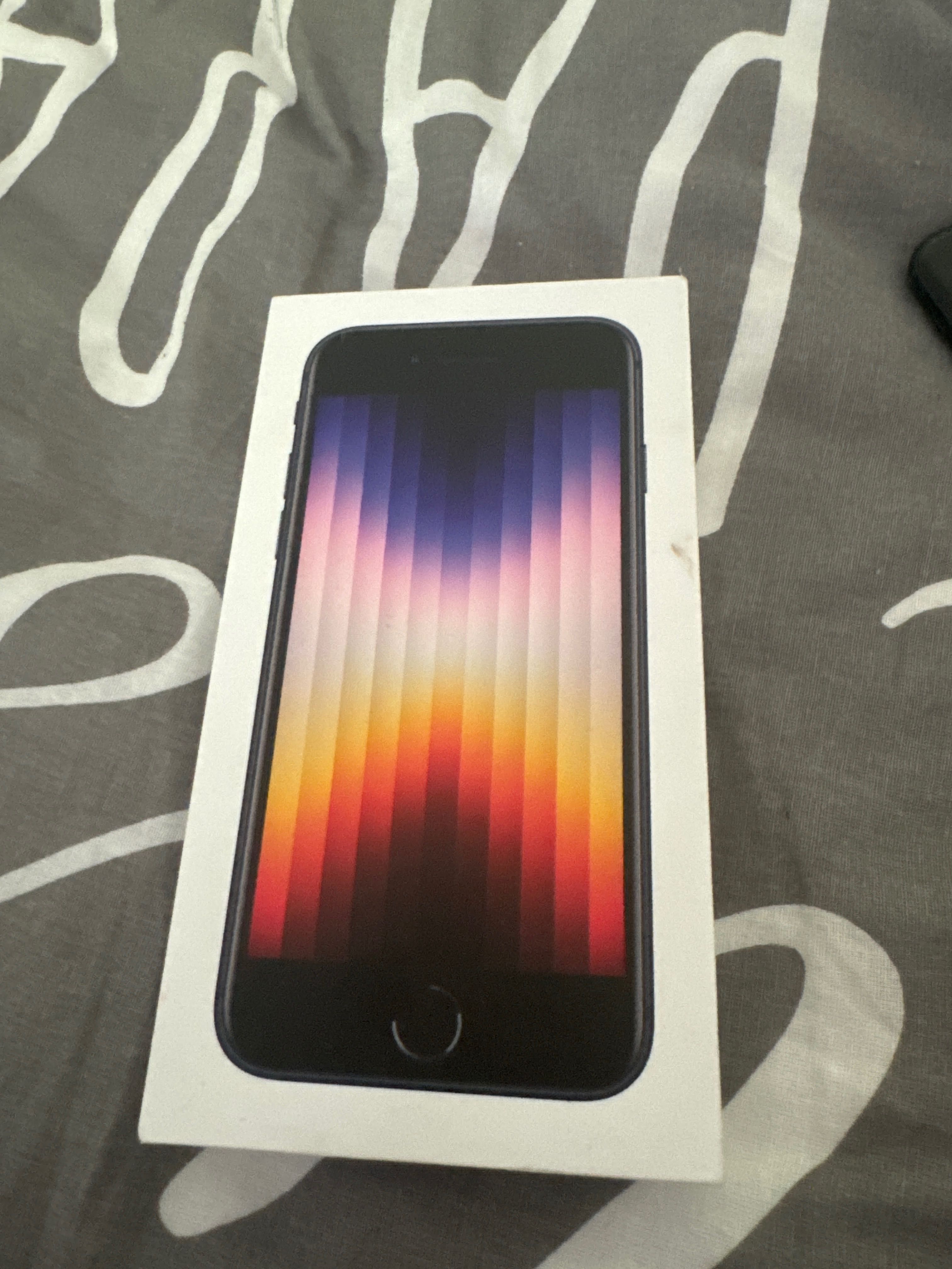 IPhone SE 2022 256 gb black