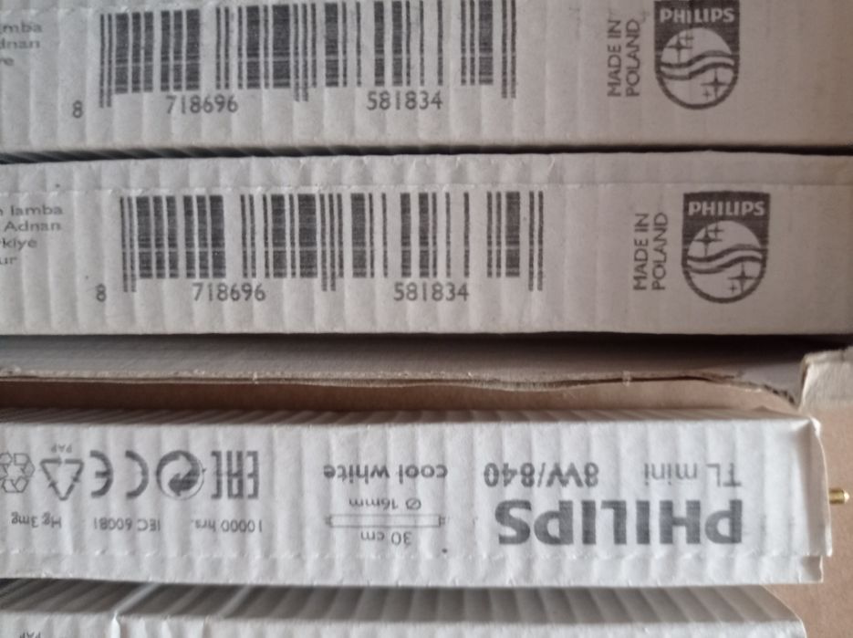 Świetlówka liniowa Philips 18 Watt 4000k G13/840 30 Watt,8 Watt G5/840