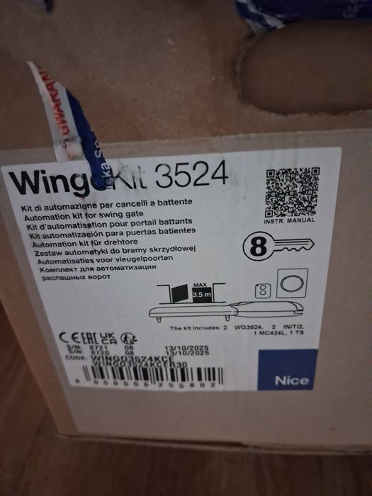 Automatyka nice wingo 3524