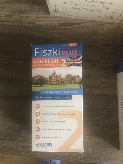 Fiszki Plus Angielski Poziom C1-C2
