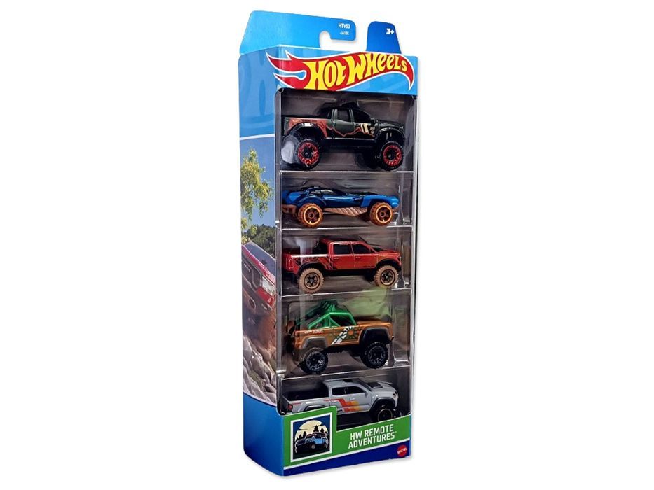 Autka Hot Wheels -HW Remote Adventures 5 pak HTV53