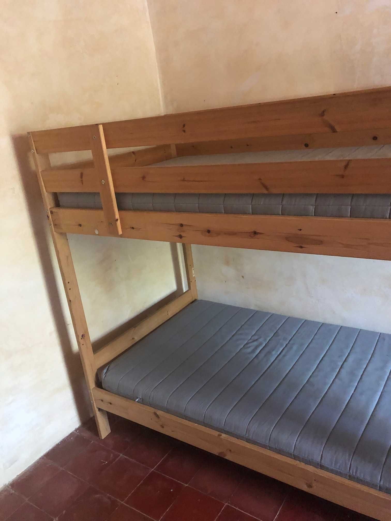 Wooden Bunkbed (IKEA) No matresses