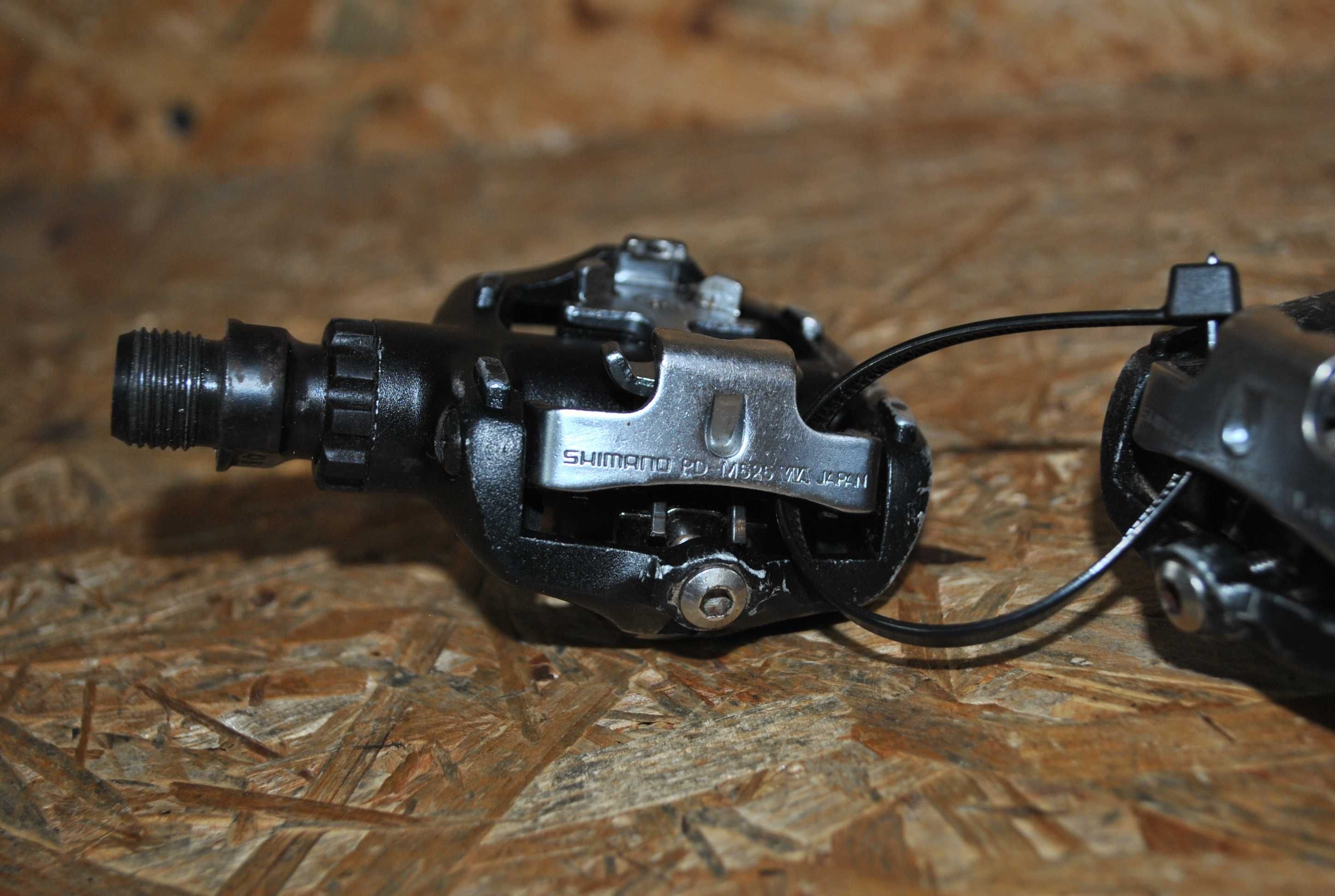 Idealne Pedały Shimano PD-M525 CZARNE XC MTB SPD GRAVEL