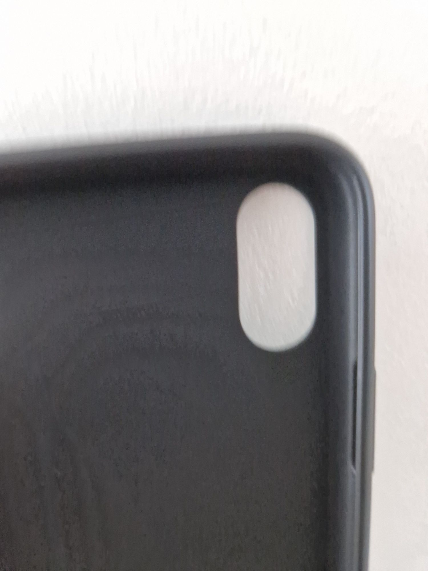 Back Case MATT do IPHONE X/XS (5,8") Czarny