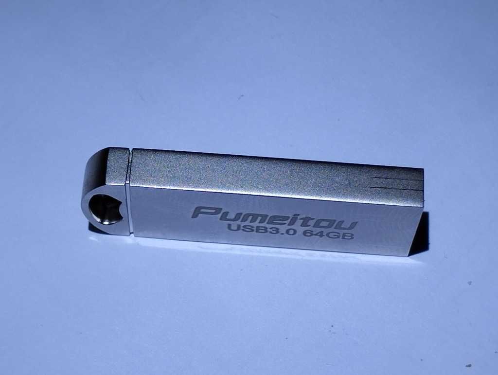 Швидкісна металічна флешка 64 Гб Gb USB 3.0 (60 / 110 Мб/с)