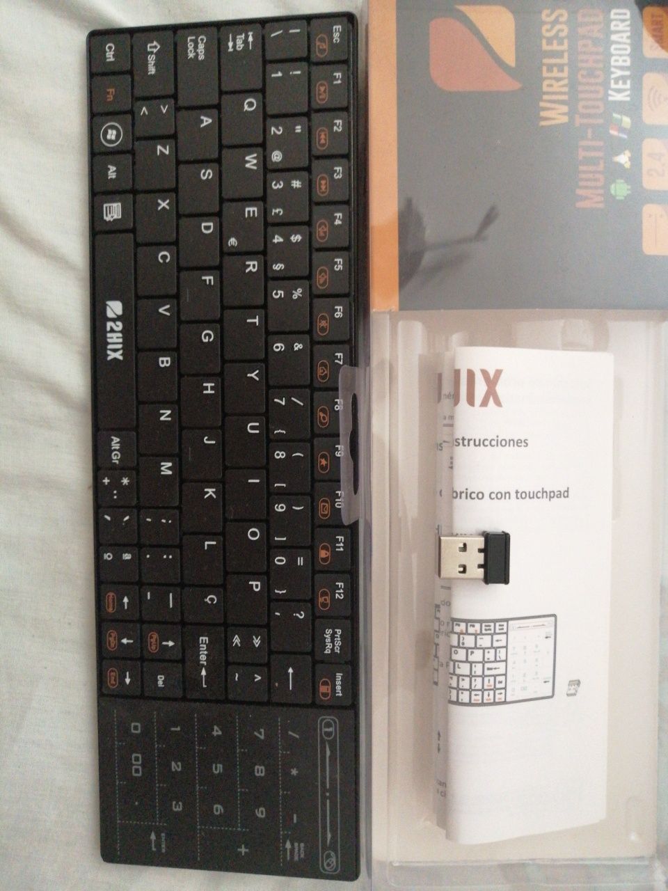 Mini teclado Bluetooth