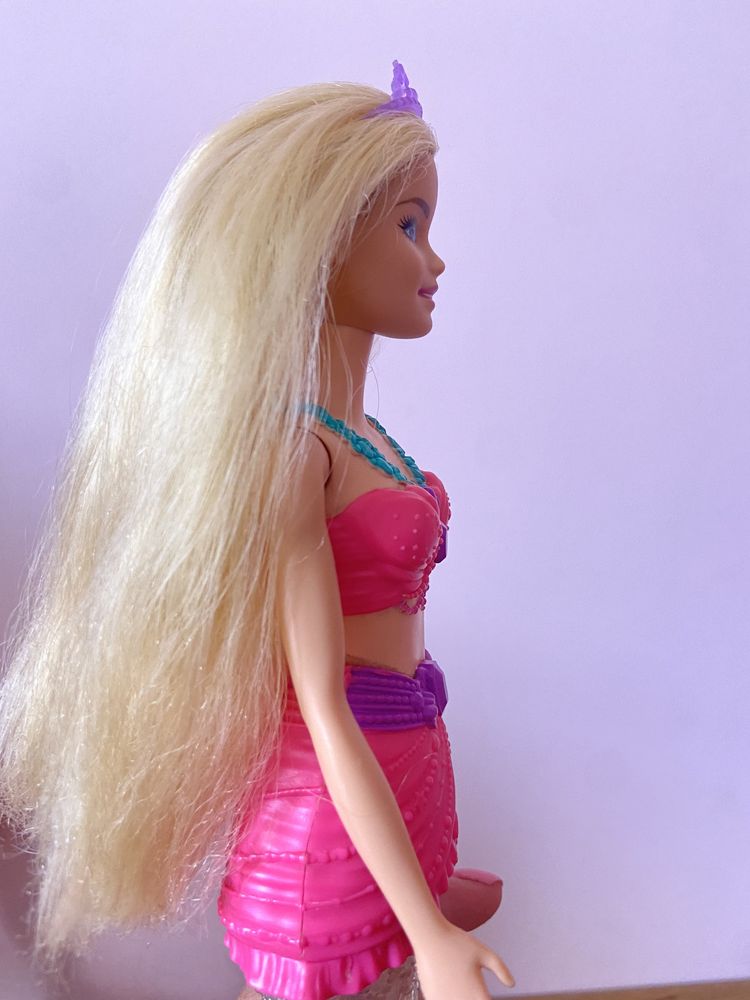 барби русалка со слаймом Hasbro. barbie dreamtopia slime mermaid