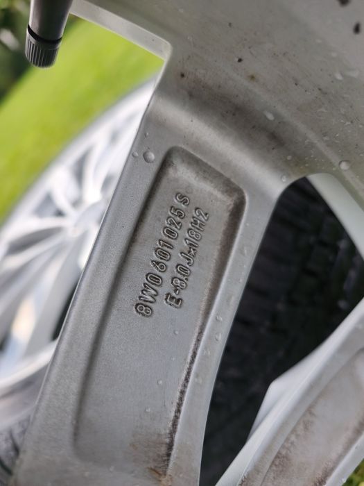 Koła felgi AUDI 18 Nowe opony A4 S4 B9 B8 A6 C8 C7 A5 S5 S-Line OEM!