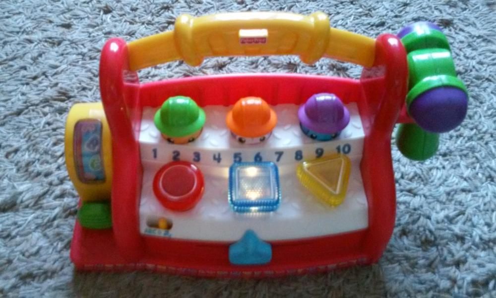 Zabawka FISHER PRICE działa interaktywna świeci gra spiewa