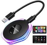 Bezprzewodowy adapter 2w1 CarPlay Crystal Z1 RGB