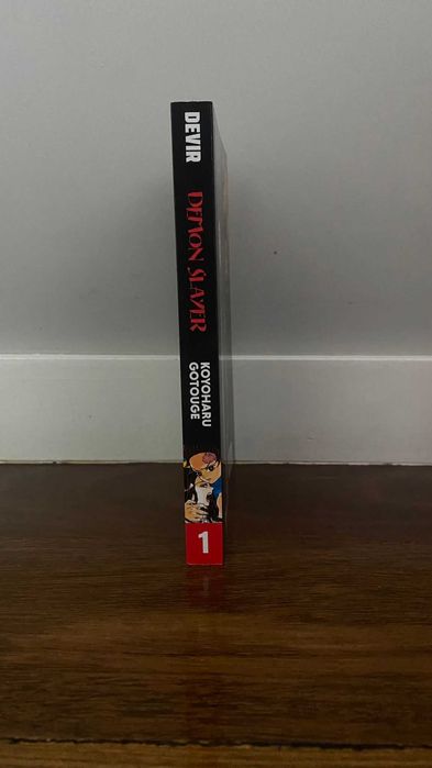 Manga - Demon slayer vol. 1 - Versão inglesa