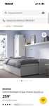 BRIMNES Cama indiv/dupla branco