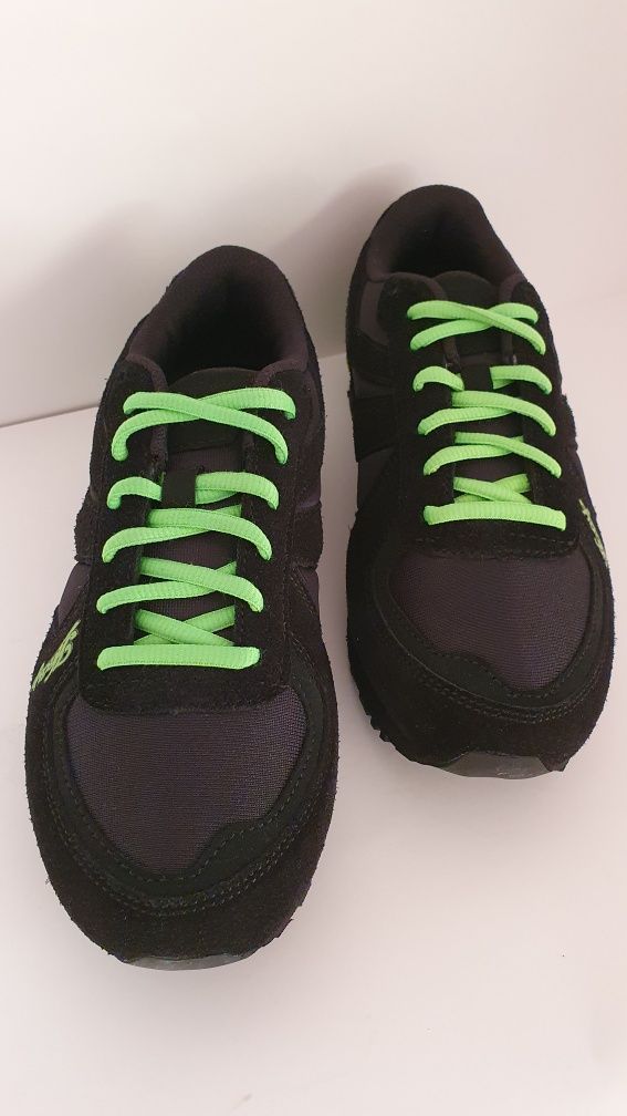 Buty nowe sportowe czarne + neon marki Hooy rozmiar 39