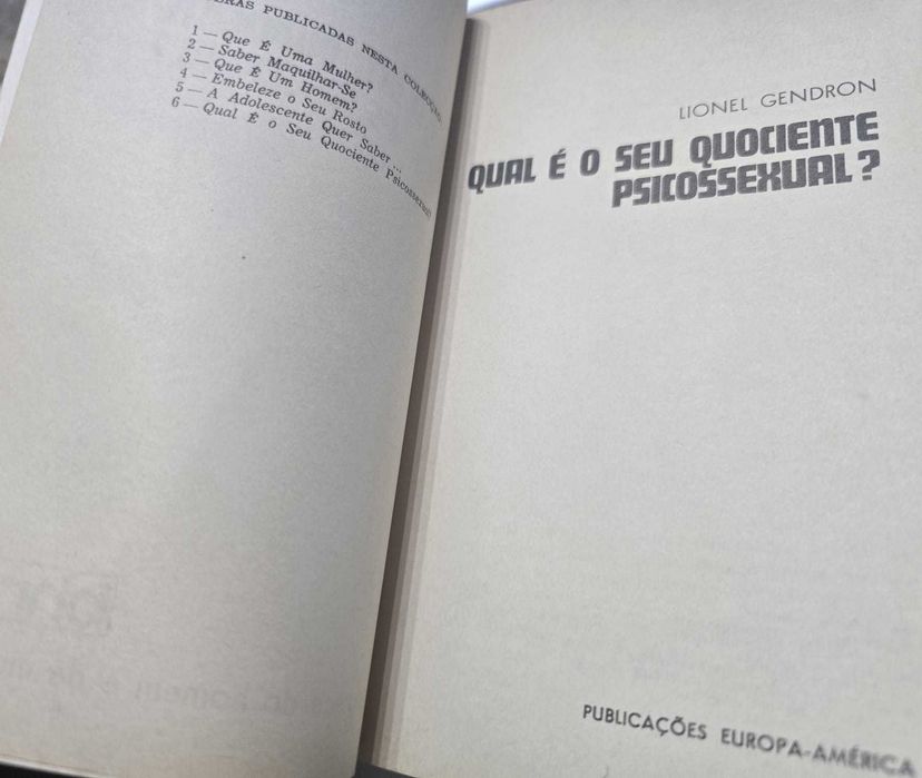 Qual é o Seu Quociente Psicossexual? – Lionel Gendron