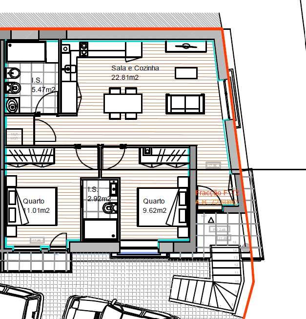 Apartamento T2 Areosa, Viana do Castelo