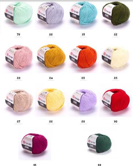 Пряжа для в'язання Yarnart Jeans