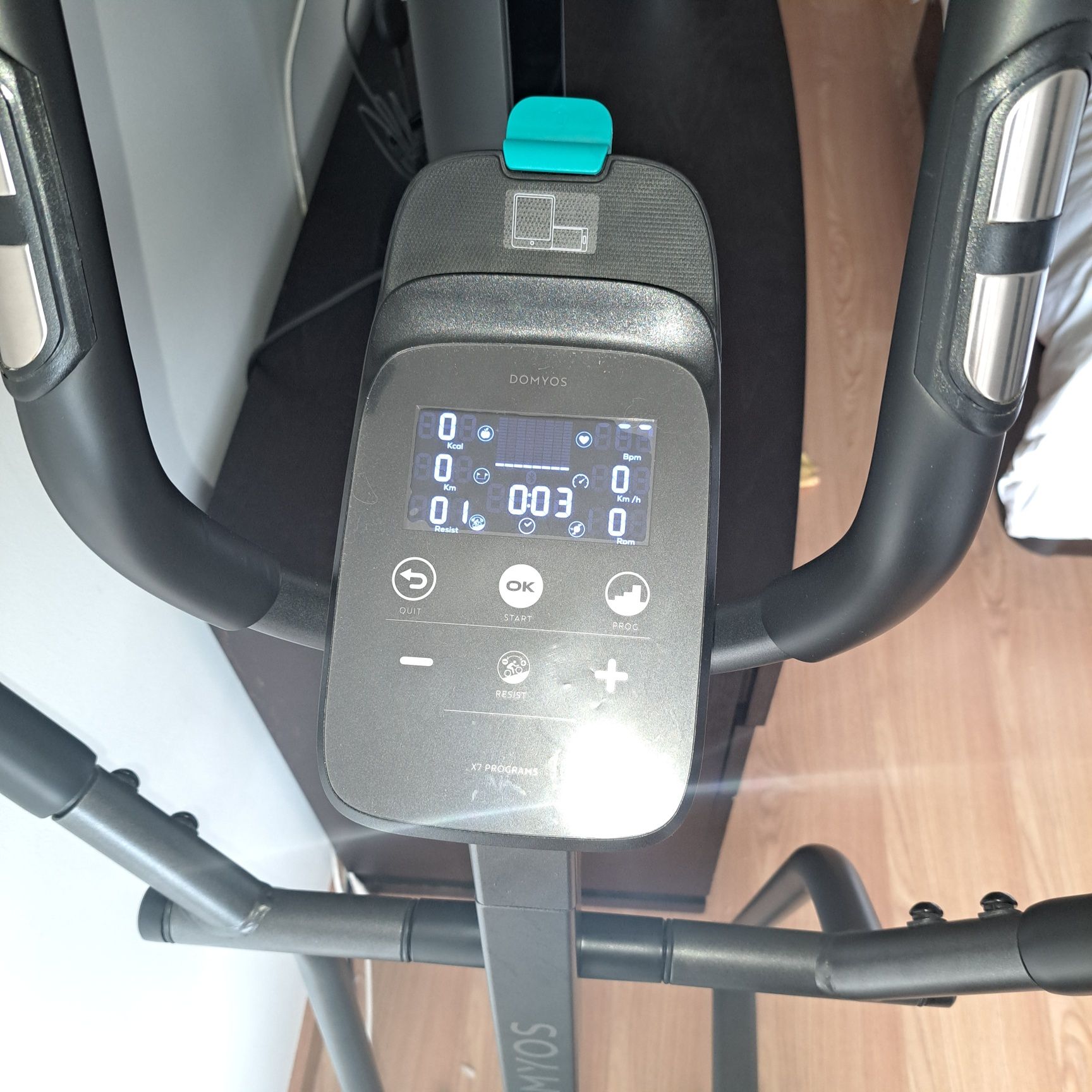 Bicicleta Elíptica de Cardio Training Essential 120 Domyos