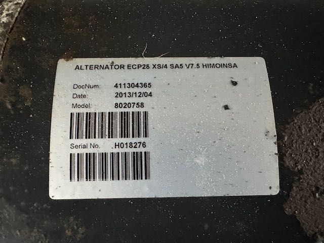 generator do agregatu 7.2 kva jcb