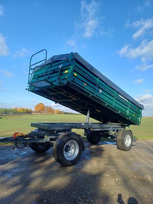 Przyczepa wywrotka na 3 strony hw 80.11 hl 80 bss 11 ton po odbudowie