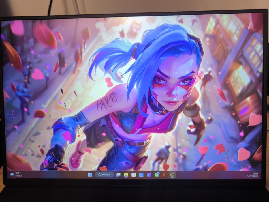 Przenośny monitor Uperfect 16" 2K 120Hz FreeSync Matowy Ekran do Gier