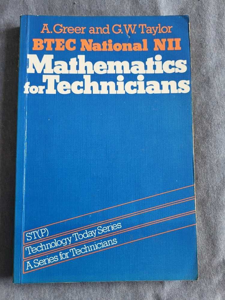 Mathematics for Technicians BTEC Level III