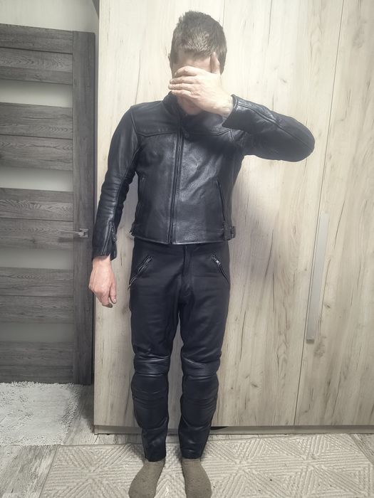 Мотокуртка шкіряна, байкерські куртка, мотоекіпіровка