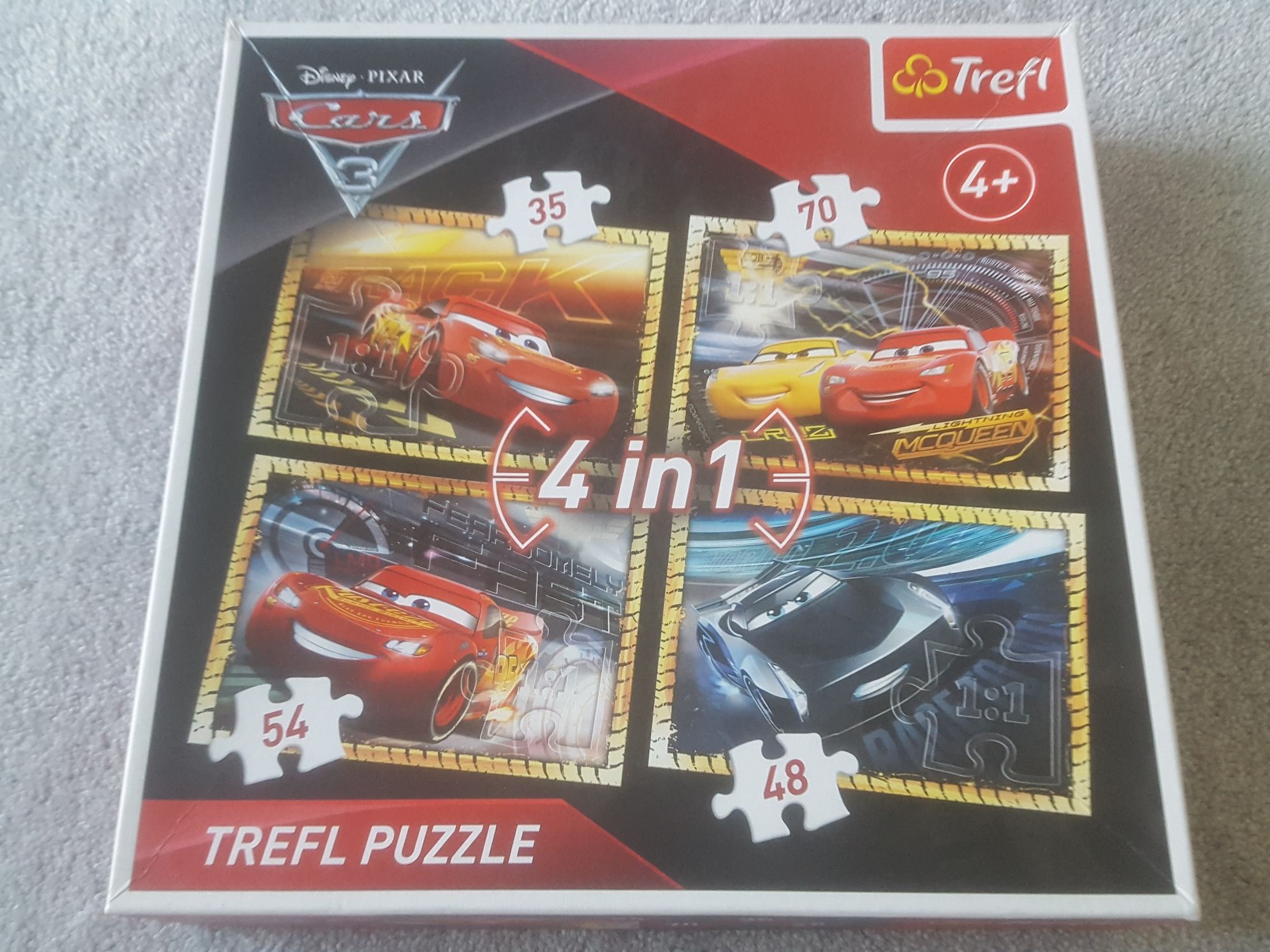 Puzzle 4 w 1 dedykowane dla dzieci 4+