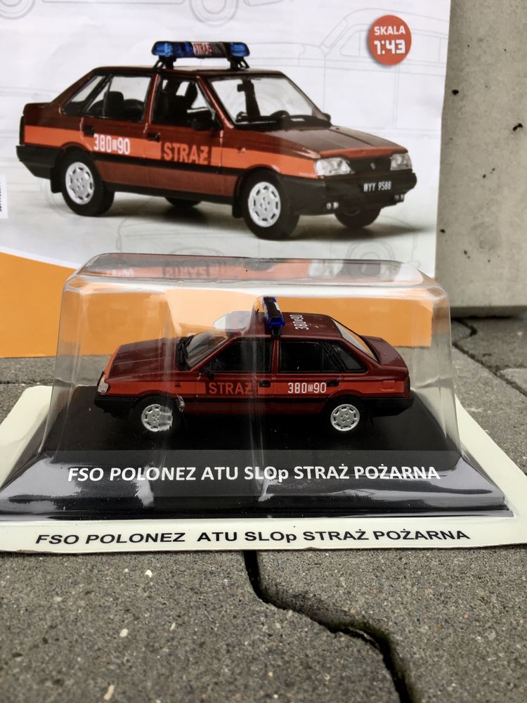 Czasopismo-Polonez ATU straż pożarna-auta PRL,model,autka,kolekcja