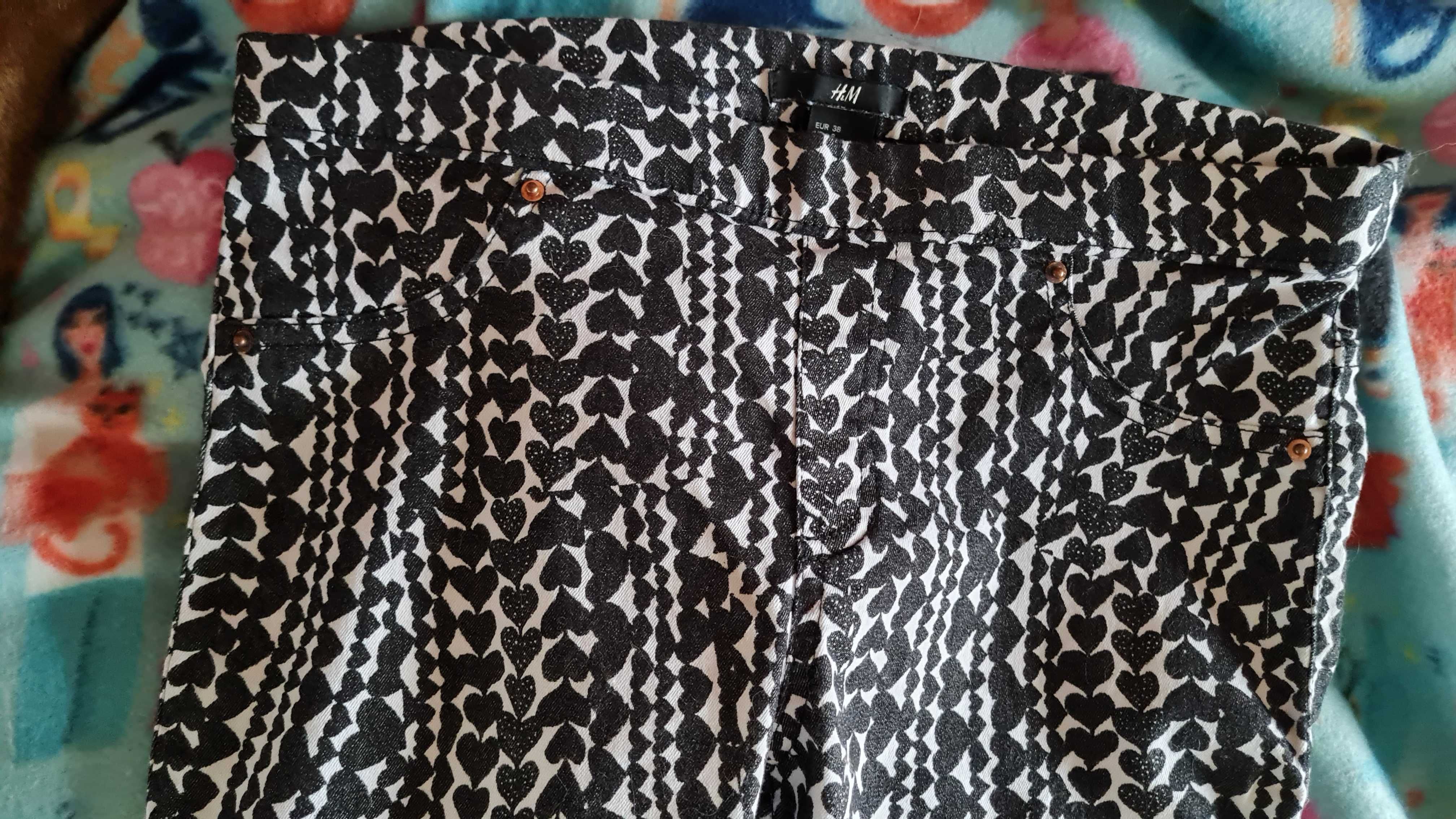 Leggings H&M padrão Corações