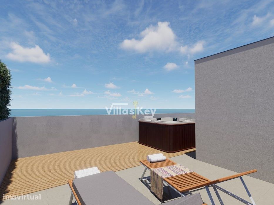 Apartamento T3 com vista mar, perto da praia D. Ana e do centro his...